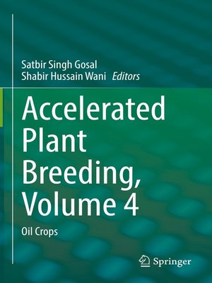 cover image of Accelerated Plant Breeding, Volume 4